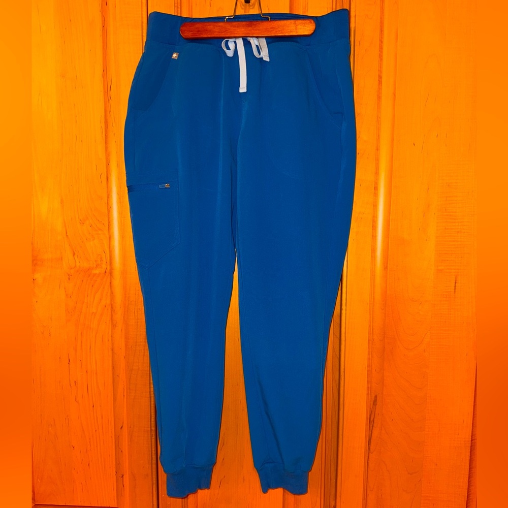 Figs Zamora Jogger Scrub Pants Royal Blue
